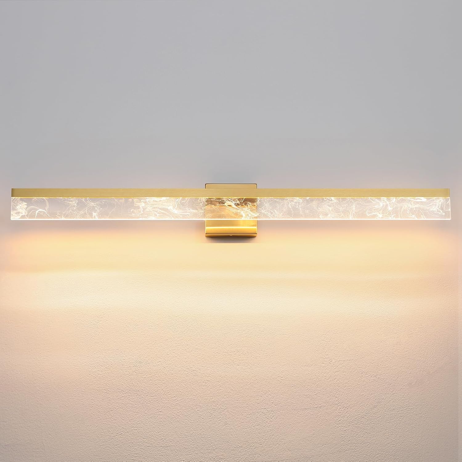 39" LED Gold Vanity Light – Dimmable 28W