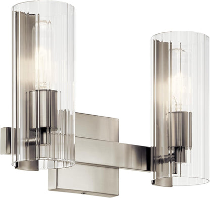 Jemsa 2-Light Vanity in Champagne Bronze