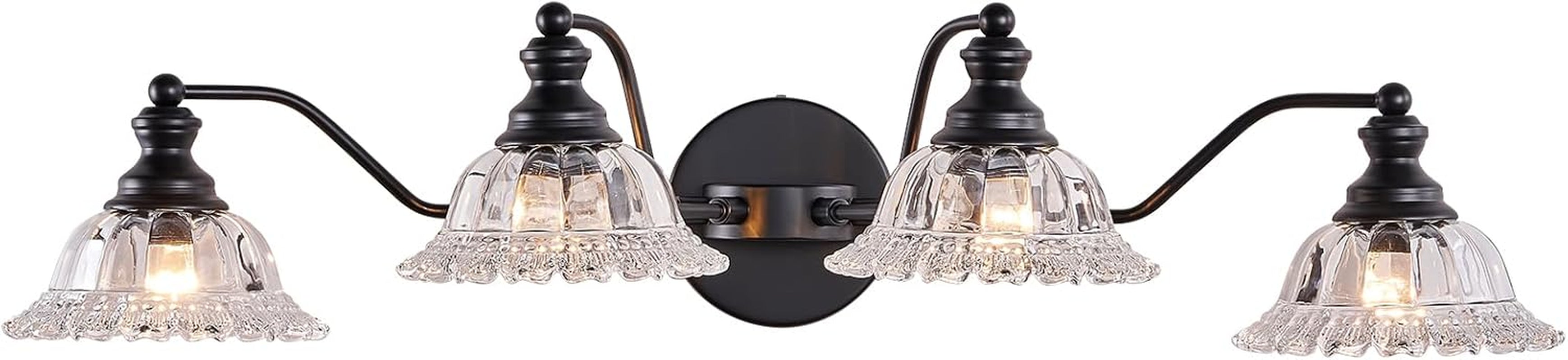 Farmhouse Vanity Lights for Bathroom Light Fixtures Black Vanity Lights 3 Light Bathroom Light Fixtures