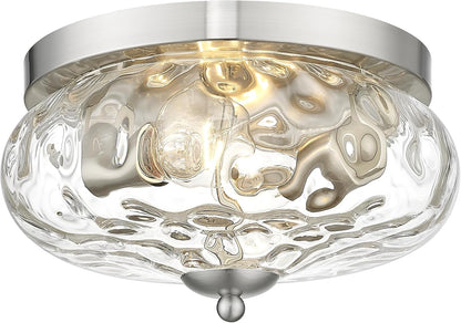 Gold Flush Mount Ceiling Light Fixture