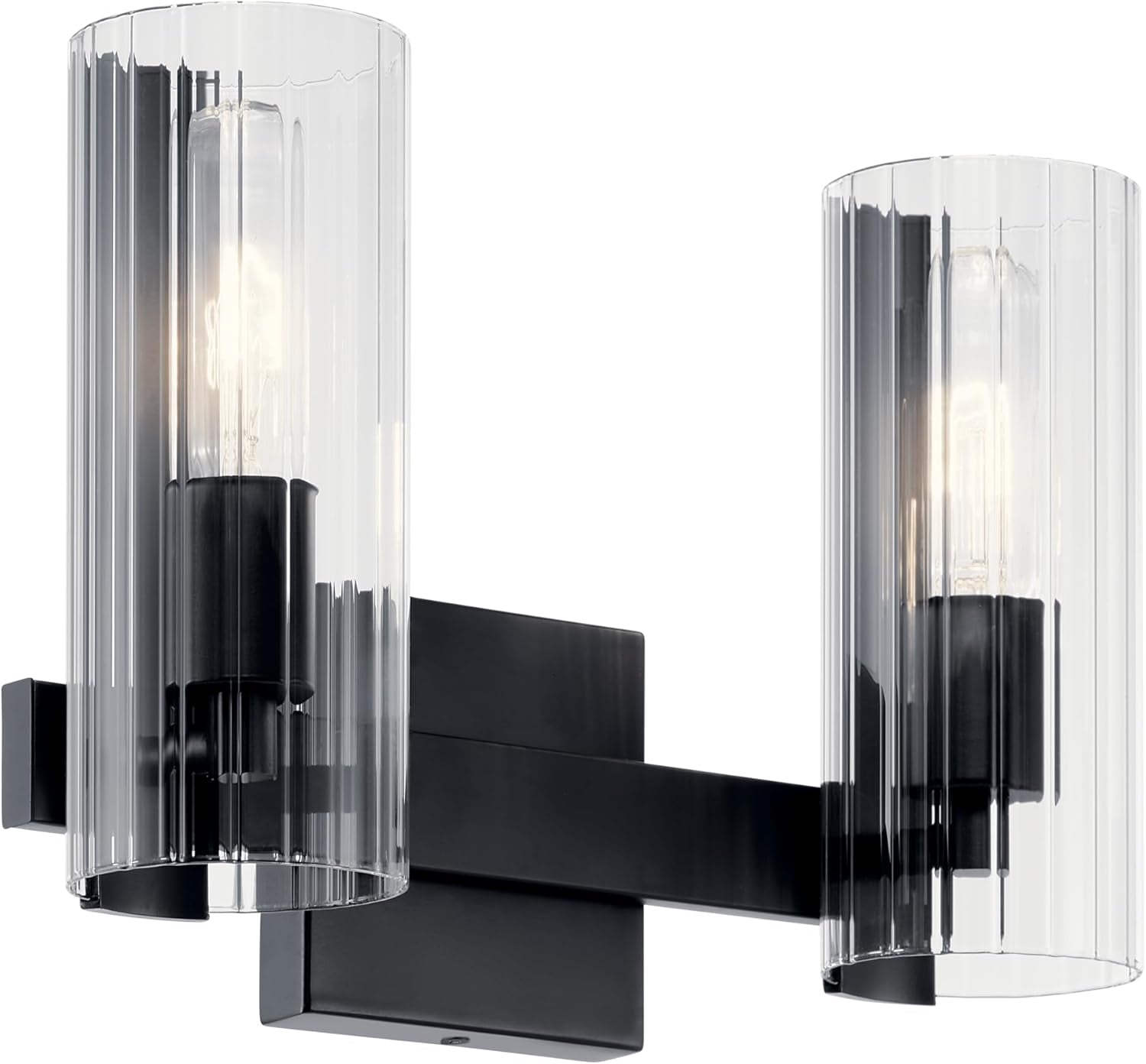 Jemsa 2-Light Vanity in Champagne Bronze