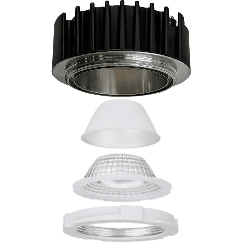 Goodlite Aster G-96012 3" 8W LED Shallow Luminaire Selectable CCT