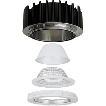 Goodlite Aster G-96012 3" 8W LED Shallow Luminaire Selectable CCT