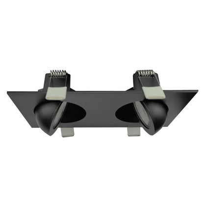 Goodlite Flarion G-00922 3" 15W LED 2 Head Rotating Gimbal Selectable CCT