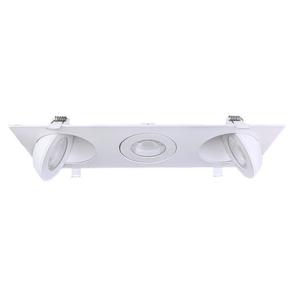 Goodlite Flarion G-01223 4" 36W LED 3 Head Rotating Gimbal Selectable CCT