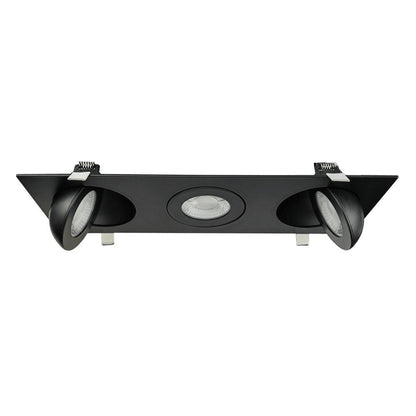 Goodlite Flarion G-01323 4" 36W LED 3 Head Rotating Gimbal Selectable CCT