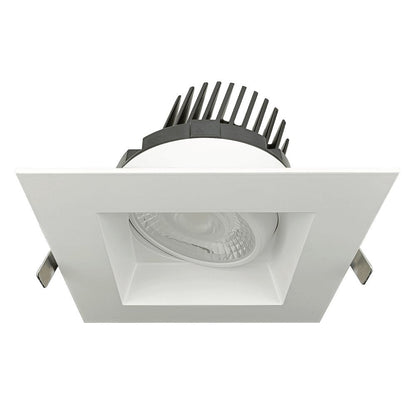 Goodlite G-20094 6" 22W LED Square Spotlight Regressed Gimbal Selectable CCT