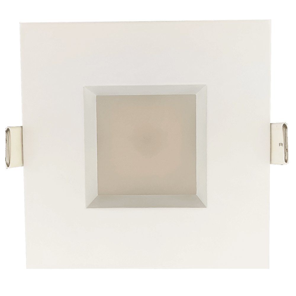 Goodlite G-48338 3" 10W LED Square Regressed Slim Spotlight Selectable CCT