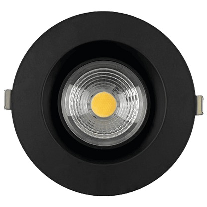 Goodlite G-48366 14W LED 4" Gimbaled Downlight Selectable CCT Black