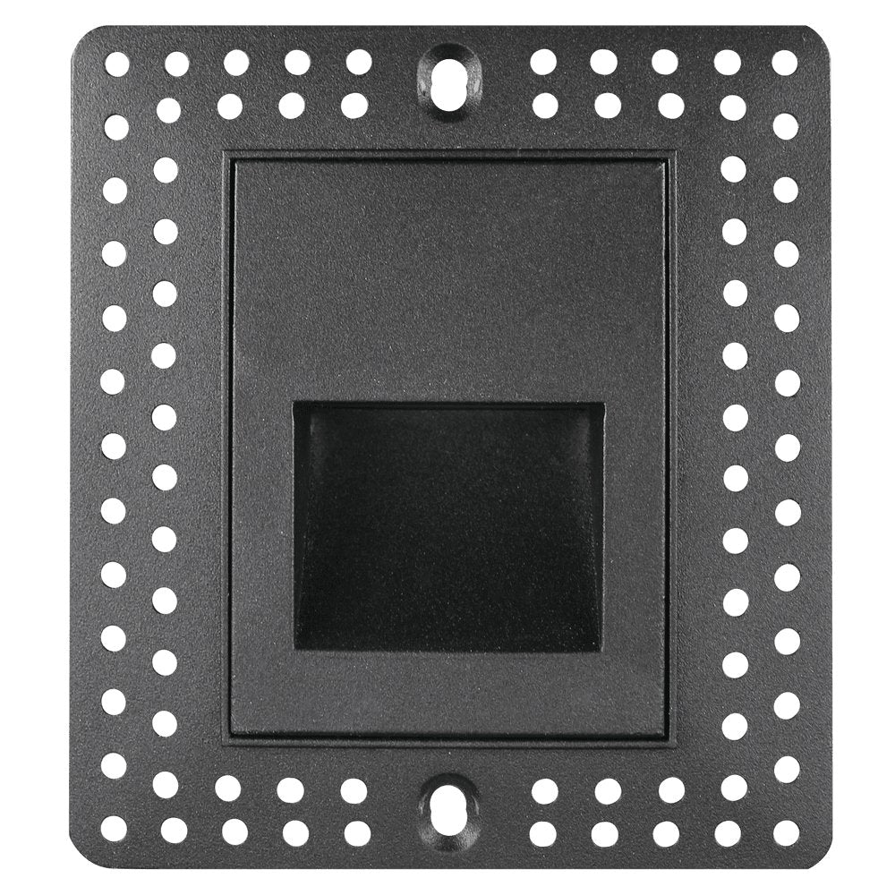 Goodlite G-48531 3W Trimless Vertical Black LED Step Light Selectable CCT