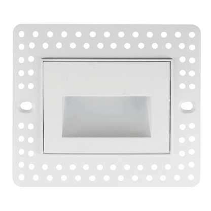 Goodlite G-48532 3W Trimless Horizontal White LED Step Light Selectable CCT