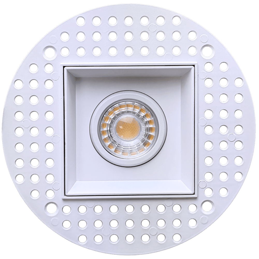 Goodlite G-95620 3″ 8W Square Trimless Gimbaled Spotlight Selectable CCT