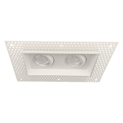 Goodlite G-95621 3″ 15W 2 Head Gimbal Trimless Spotlight Selectable CCT