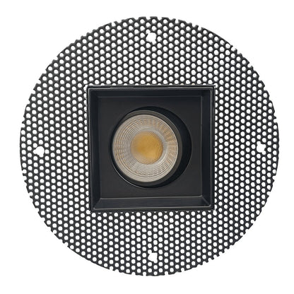 Goodlite G-95723 3.5″ 14W Square Trimless Gimbaled Spotlight Selectable CCT Black