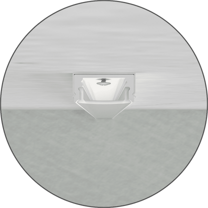 Goodlite G-96321 8FT Shallow Surface Mount LED Tape Channels .48"