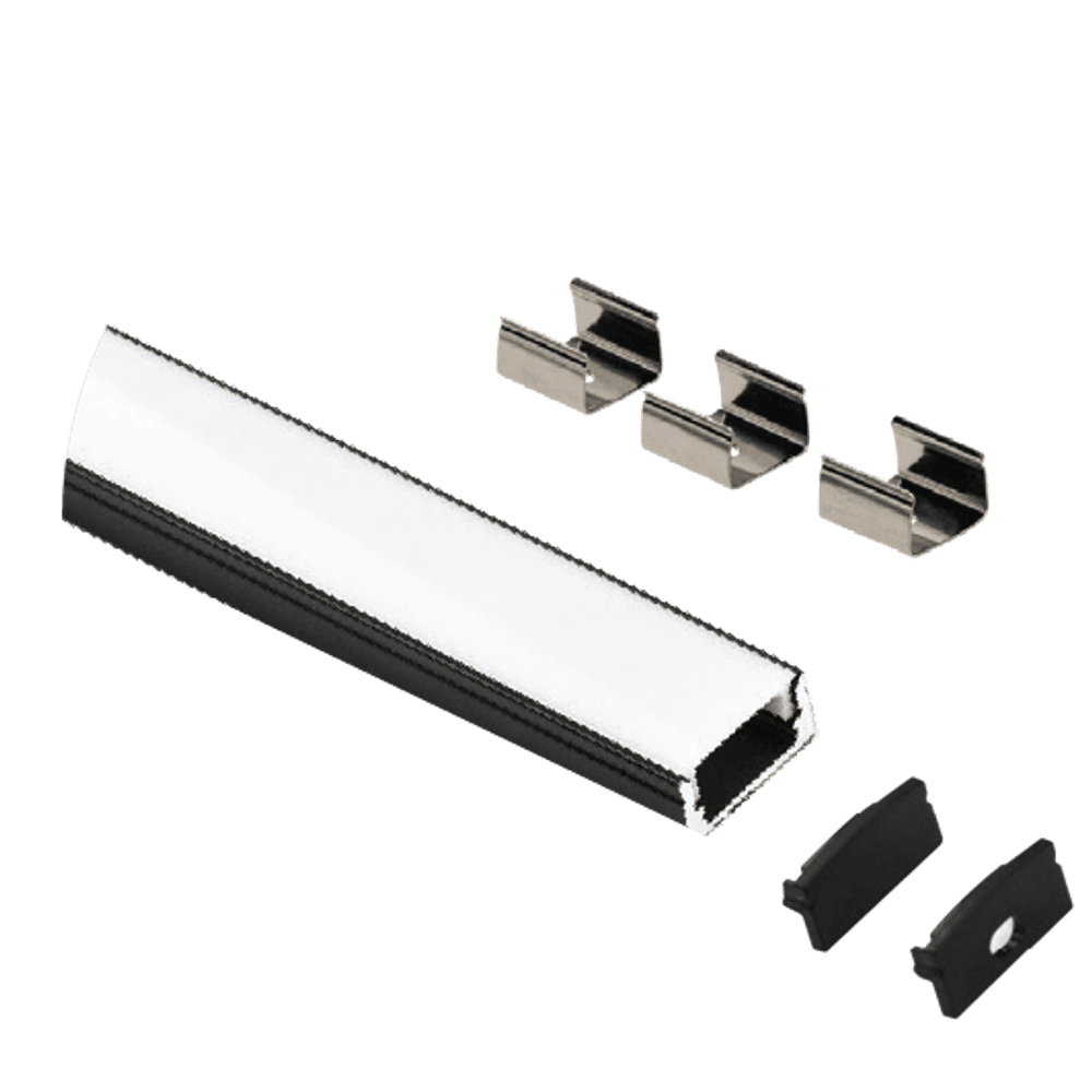 Goodlite G-96321 8FT Shallow Surface Mount LED Tape Channels .48"