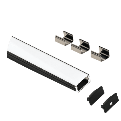 Goodlite G-96321 8FT Shallow Surface Mount LED Tape Channels .48"