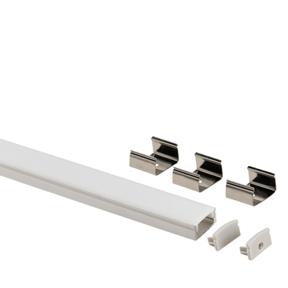 Goodlite G-96321 8FT Shallow Surface Mount LED Tape Channels .48"