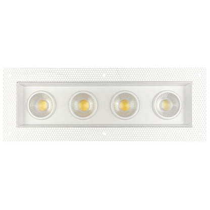 Goodlite G-97220 3.5″ 52W 4 Head Gimbal Trimless Spotlight Selectable CCT