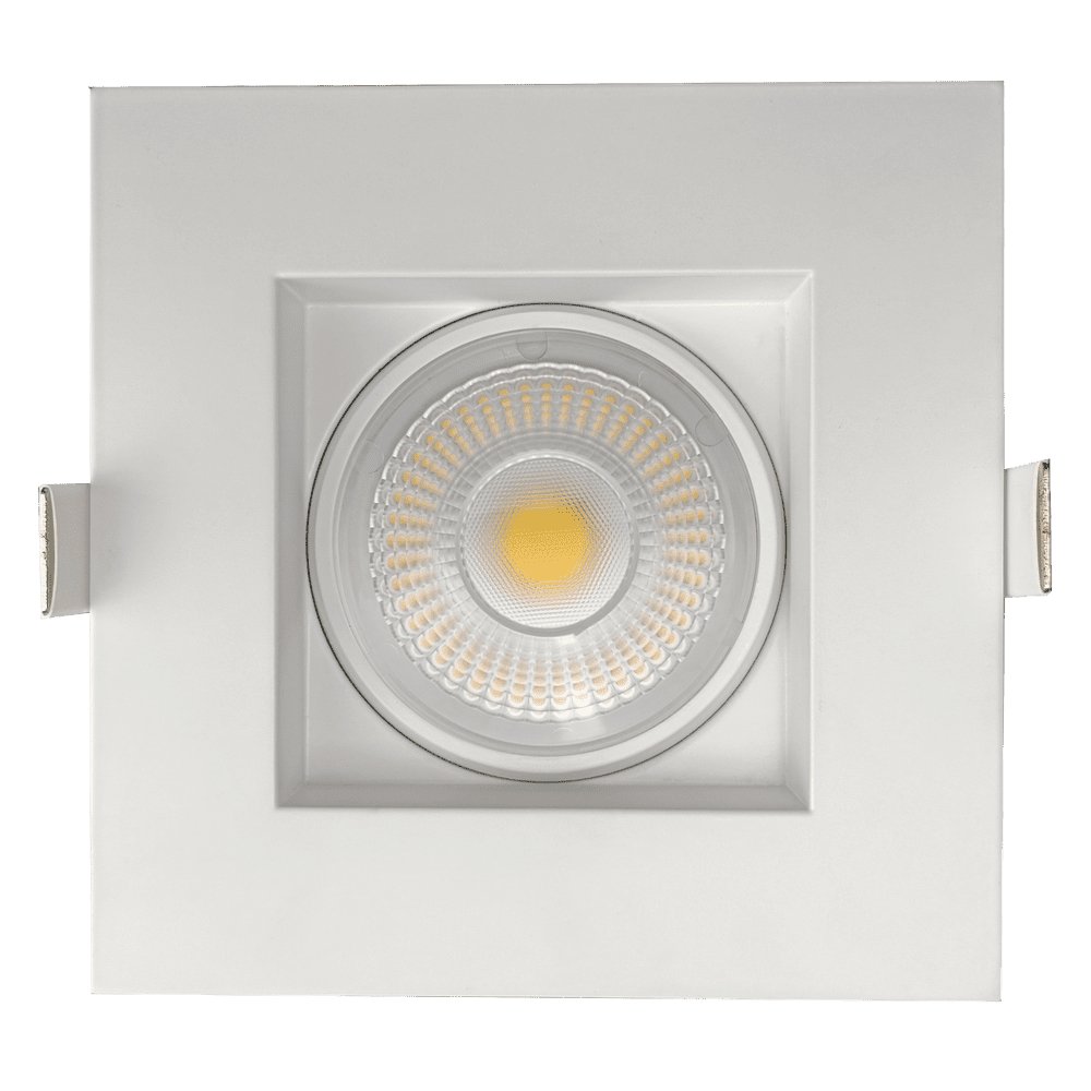 Goodlite Saturn G-97425 4” 20W LED Regress Square Spotlight Gimbal Selectable CCT