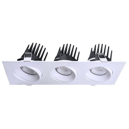 Goodlite Pura G-98723 3.5" 60W LED 3 Head Gimbal Selectable CCT/Wattage