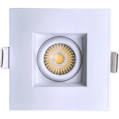 Goodlite Saturn G-25120 2" 14W LED Regressed Square Gimbaled Spotlight Selectable CCT/Wattage