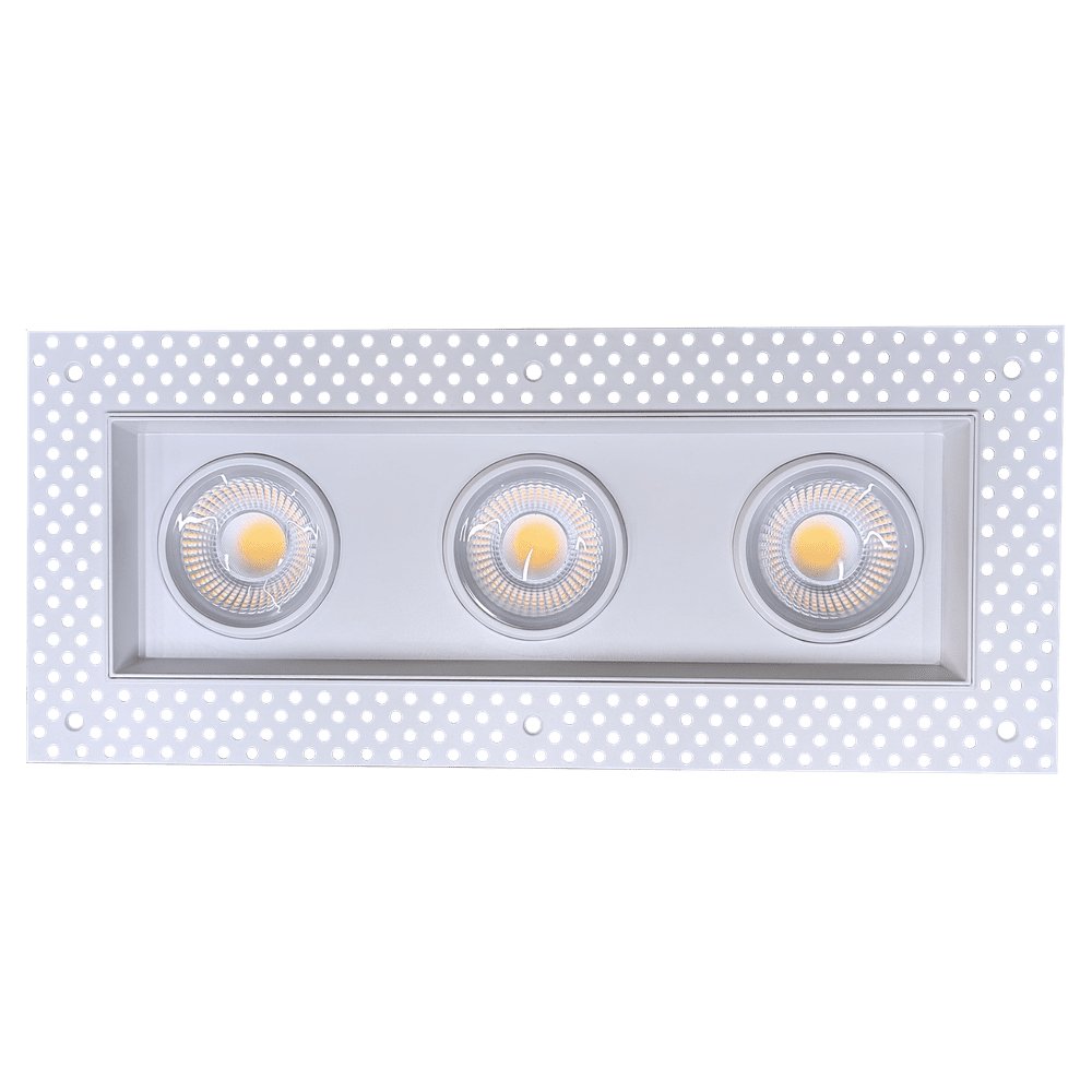 Goodlite Saturn G-99223 4″ 84W 3 Head Trimless LED Gimbal Selectable CCT/Wattage