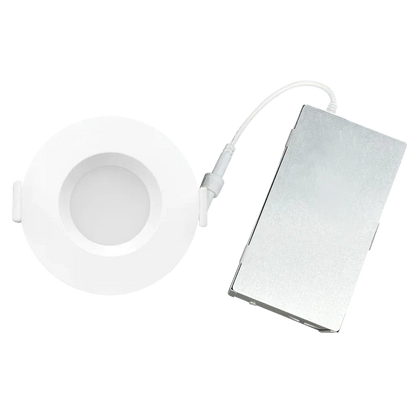 Luxrite LR22630 3" 10W LED Round Regressed Wafer Selectable CCT Hi Lumen