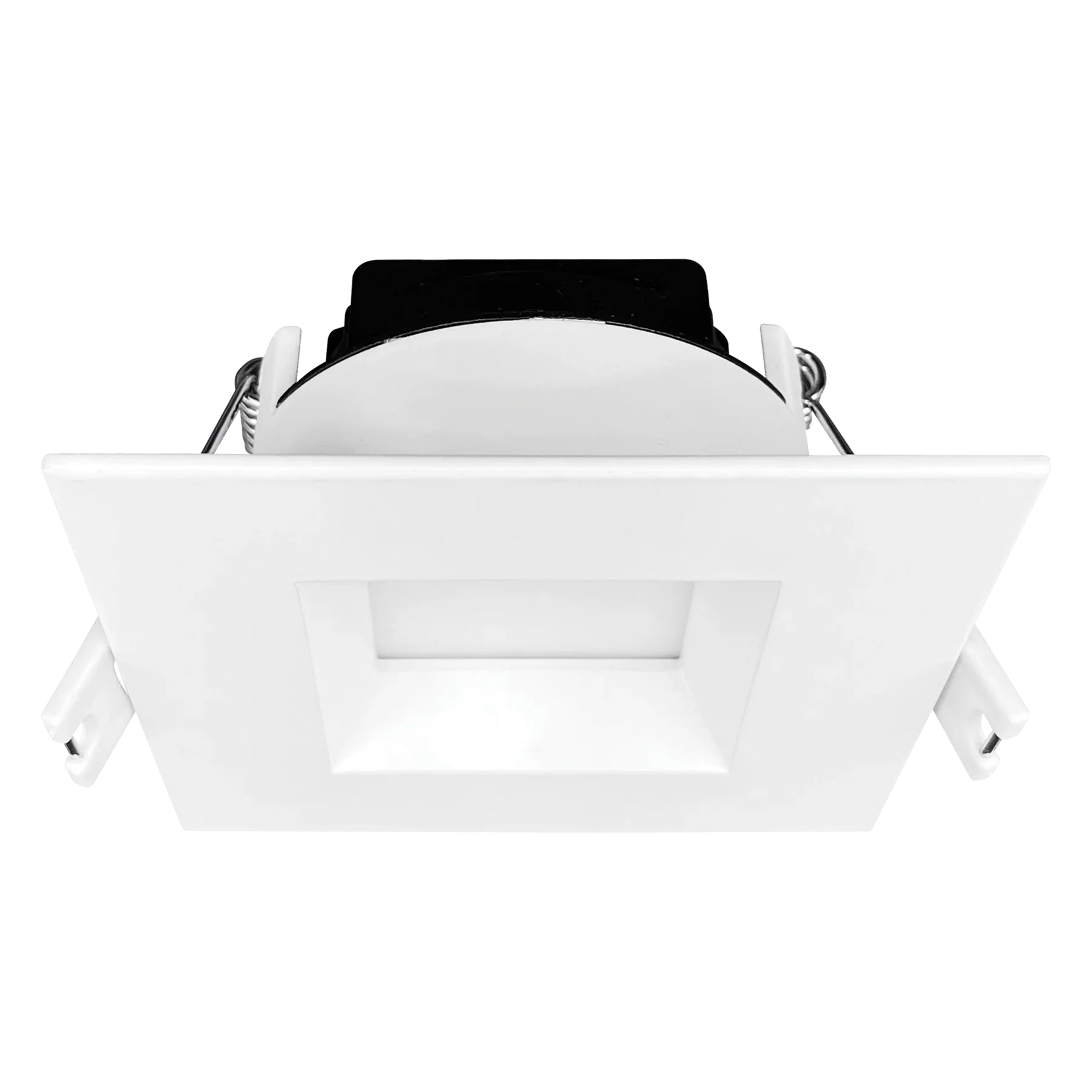 Luxrite LR22638 3" 10W LED Square Regressed Wafer Selectable CCT Hi Lumen