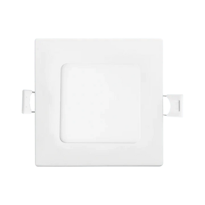 Luxrite LR22742 4" 10.5W LED Square Recessed Slim Wafer Selectable RGBW