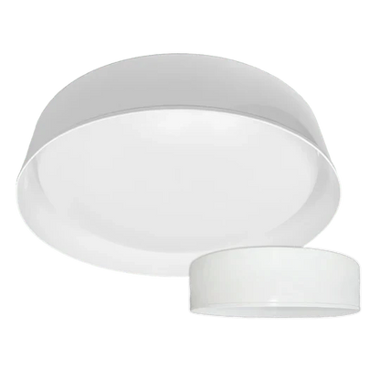 Luxrite LR23151 17" 34W Surface Mount Selectable CCT Optional Decorative Canopy