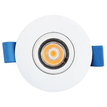 Luxrite LR23236 2" 5W LED Spotlight Gimbal Round Selectable CCT