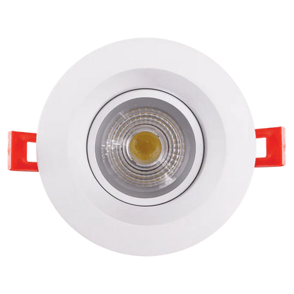 Luxrite LR23269 4" 12W LED Regress Spotlight Gimbal Round Selectable CCT