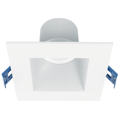 Luxrite LR23327 4" 12W LED Square Regress Spotlight Selectable CCT