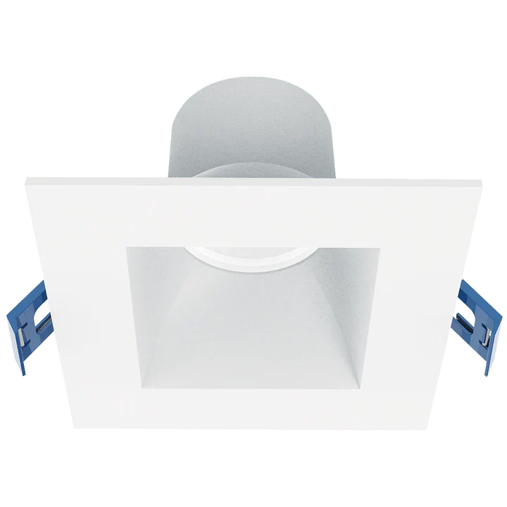 Luxrite LR23327 4" 12W LED Square Regress Spotlight Selectable CCT