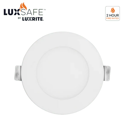 Luxrite LR23478 3" 8W LED Fire Rated Wafer Selectable CCT