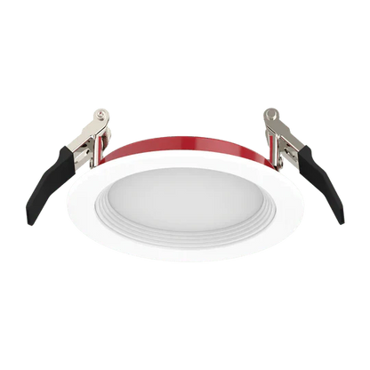 Luxrite LR23491 4" 10W LED Fire Rated Baffle Wafer Selectable CCT