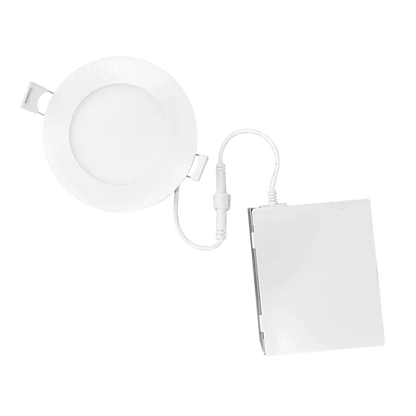 Luxrite LR23756 4" 10W LED Round Recessed Slim Wafer Selectable CCT