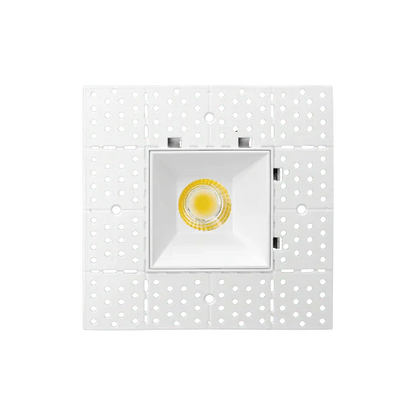 Luxrite LR25470 1" 7W LED Square Trimless Interlocking Downlight
