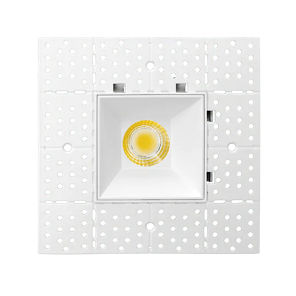 Luxrite LR25480 2" 15W LED Square Trimless Interlocking Downlight
