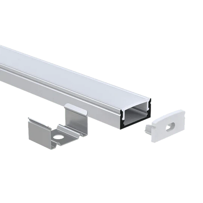 Luxrite LR43200 Shallow Surface Mount LED Tape Channels .48"