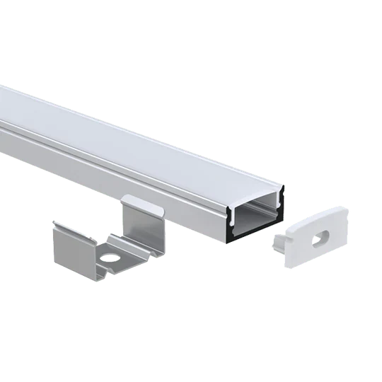 Luxrite LR43200 Shallow Surface Mount LED Tape Channels .48"