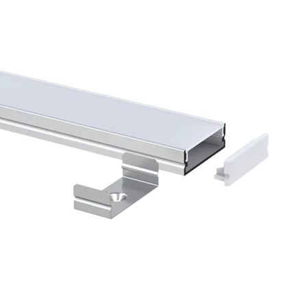 Luxrite LR43210 Wide Surface Mount LED Tape Channels 1.08"