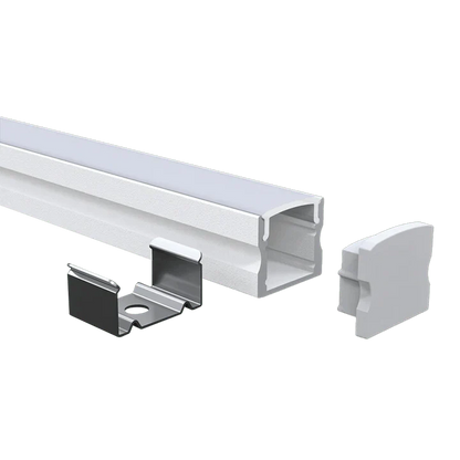 Luxrite LR43220 Mini Deep Surface Mount LED Tape Channels .48"