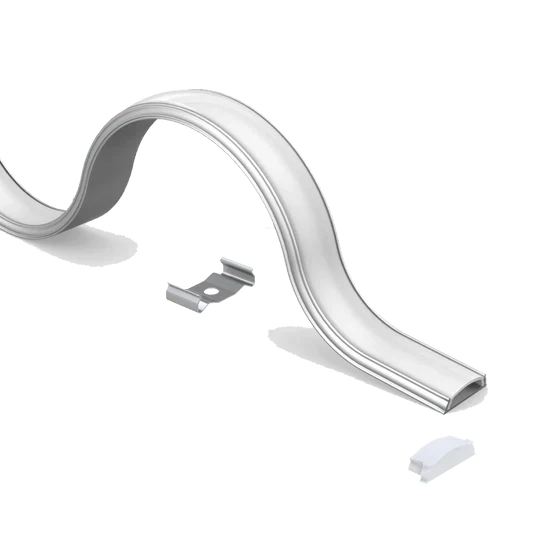 Luxrite LR43260 Bendable Surface Mount LED Tape Channels .59"