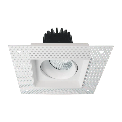 Luxrite Omni LR32200 4" 15W LED Trimless Recessed Gimbal Selectable CCT