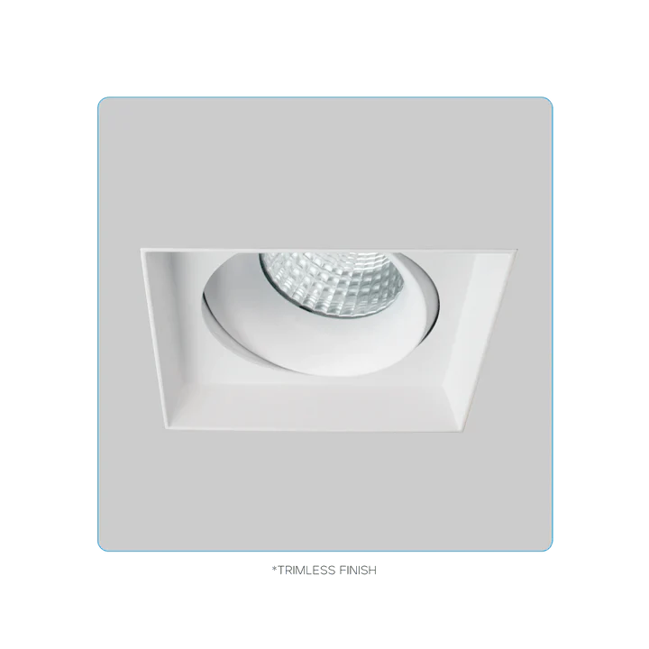 Luxrite Omni LR32200 4" 15W LED Trimless Recessed Gimbal Selectable CCT