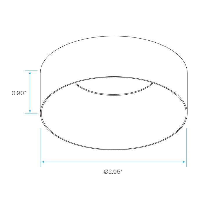 Luxrite Push N Lock 3" 15W LED Trims