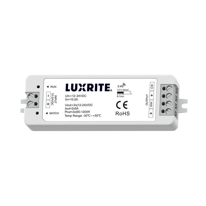 Luxrite Taperite LR3617X Tunable Tape Light Remote Controller
