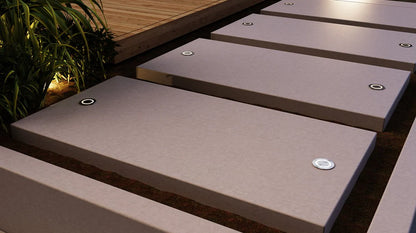 RAYHIL FLORA14 2W 1.5" Ring In-Ground Landscape Light 30K